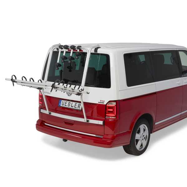 Heckfahrradtrger VW T6 fr 4 Fahrrder