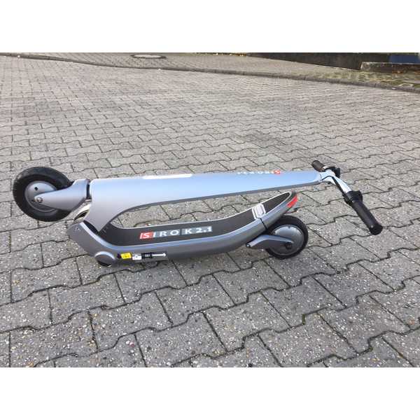 Uebler Si.o K2.1 Silbergrau metallic E-Kickscooter